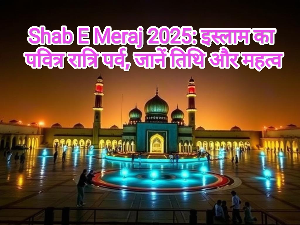 Shab E Meraj 2025: इस्लाम का पवित्र रात्रि पर्व, जानें तिथि और महत्व