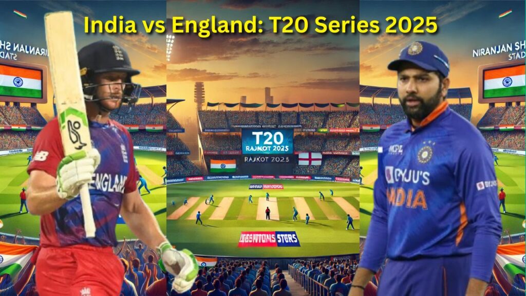 India vs England: T20 Series 2025