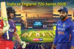 India vs England: T20 Series 2025