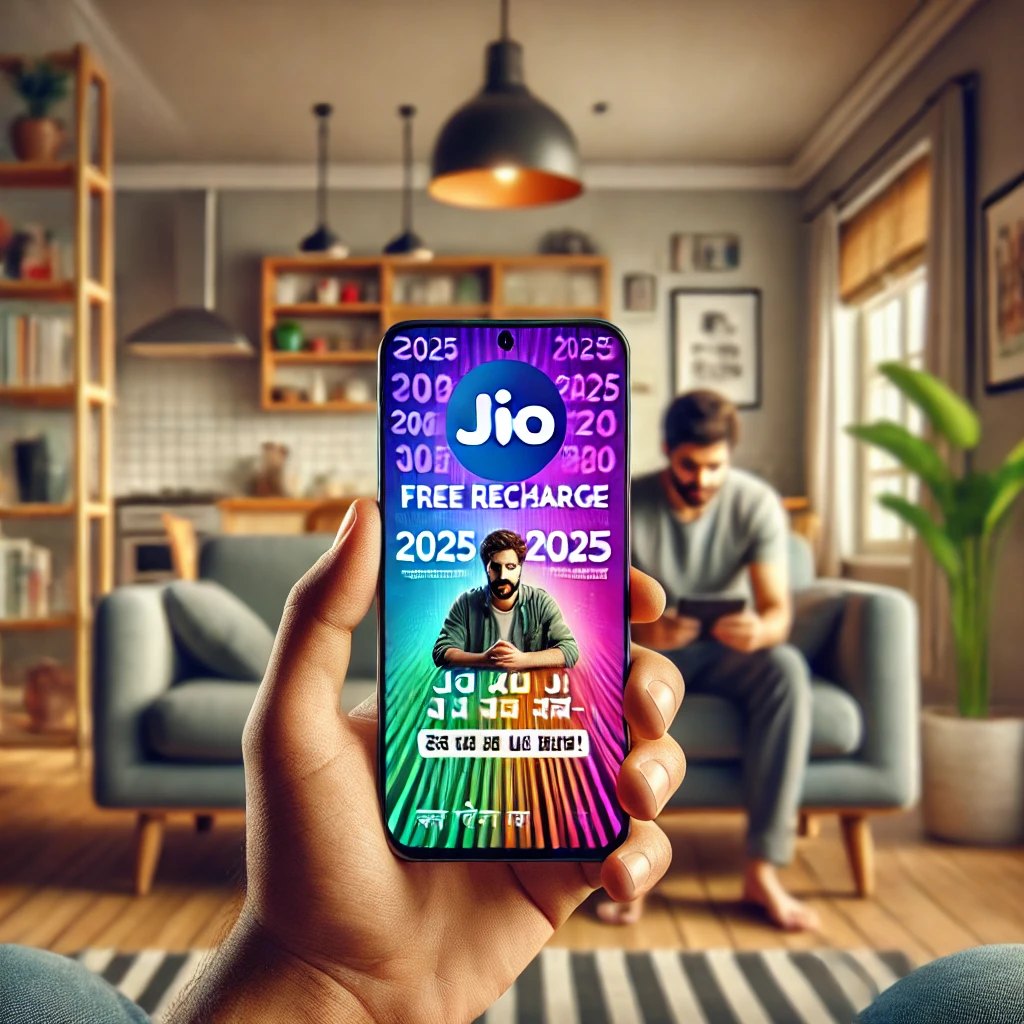 Jio Free Recharge 2025: जियो का नया फ्री रिचार्ज ऑफर - जानिए क्या है खास!, फ्री रिचार्ज jio 2025