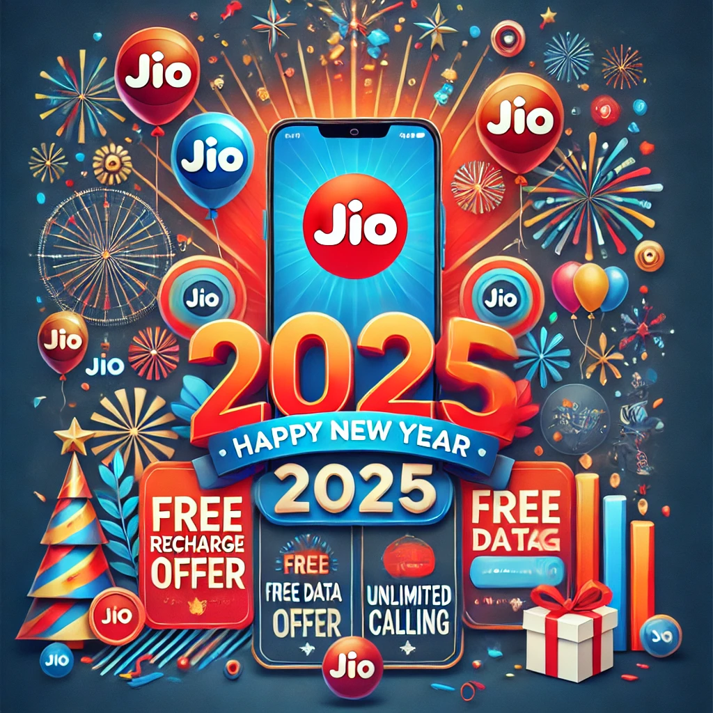 Jio Free Recharge 2025: नए साल पर धमाकेदार ऑफर्स का ऐलान!