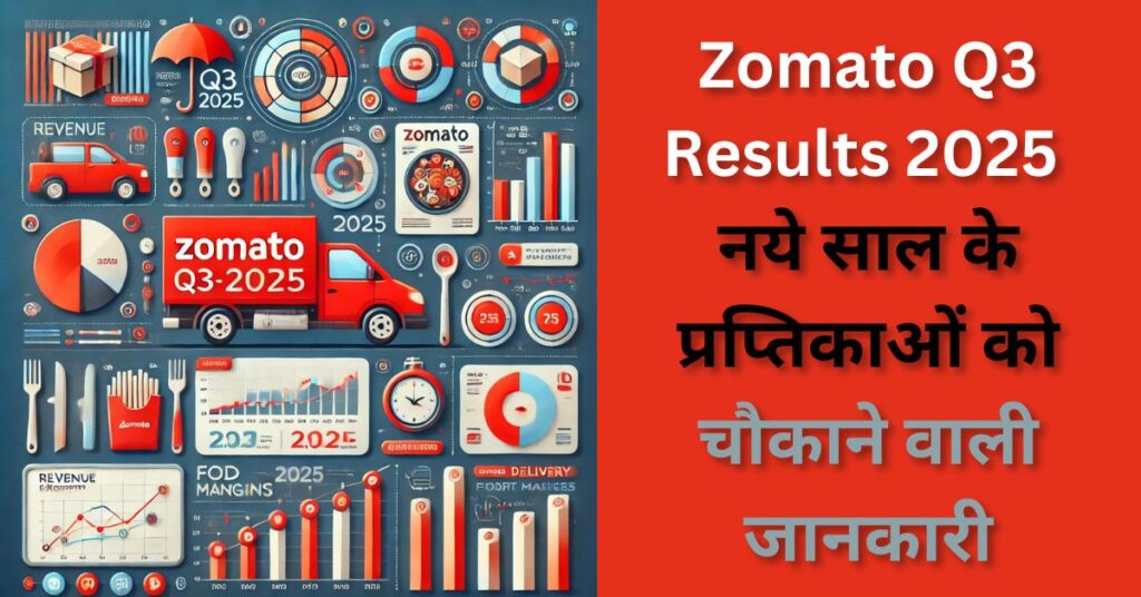 Zomato Q3 Results 2025: नये साल के प्रप्तिकाओं को चौकाने वाली जानकारी