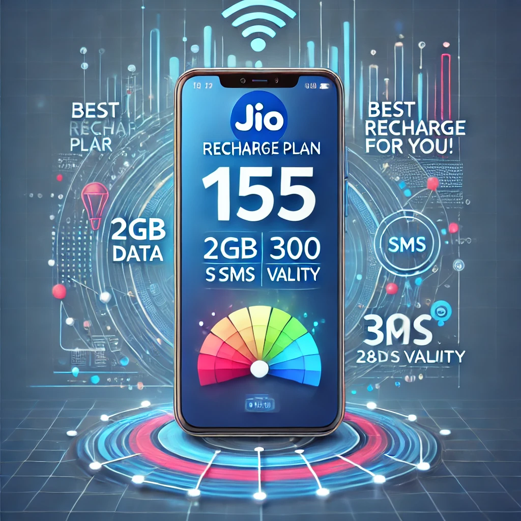 जिओ रिचार्ज प्लान लिस्ट 155 2024 की पूर्णी जानकारी, Jio Recharge Plan 155