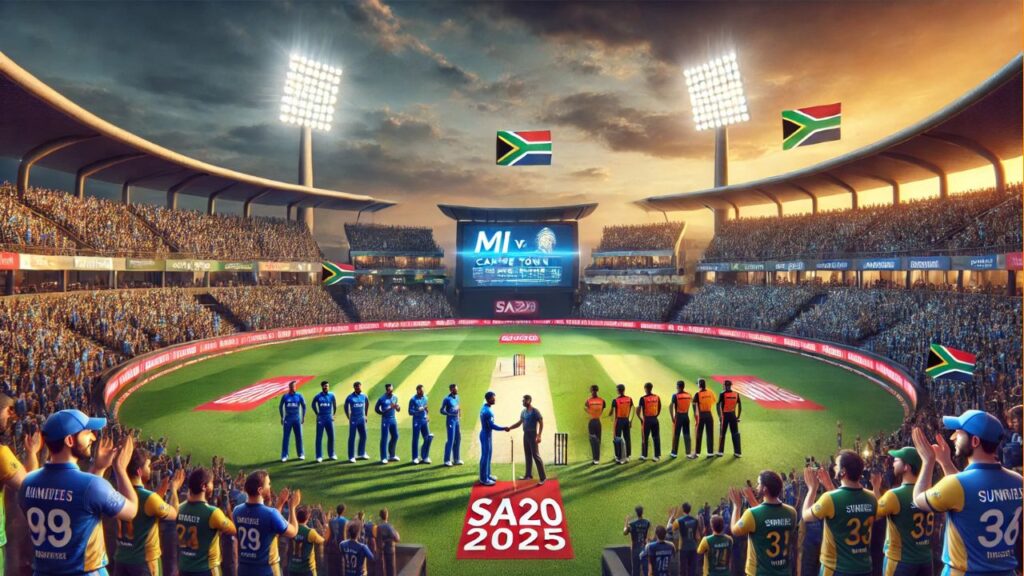 MI Cape Town vs Sunrisers Eastern Cape (SEC) SA20 2025 लाइव स्कोर, कहां देखें, फाइनल अपडेट