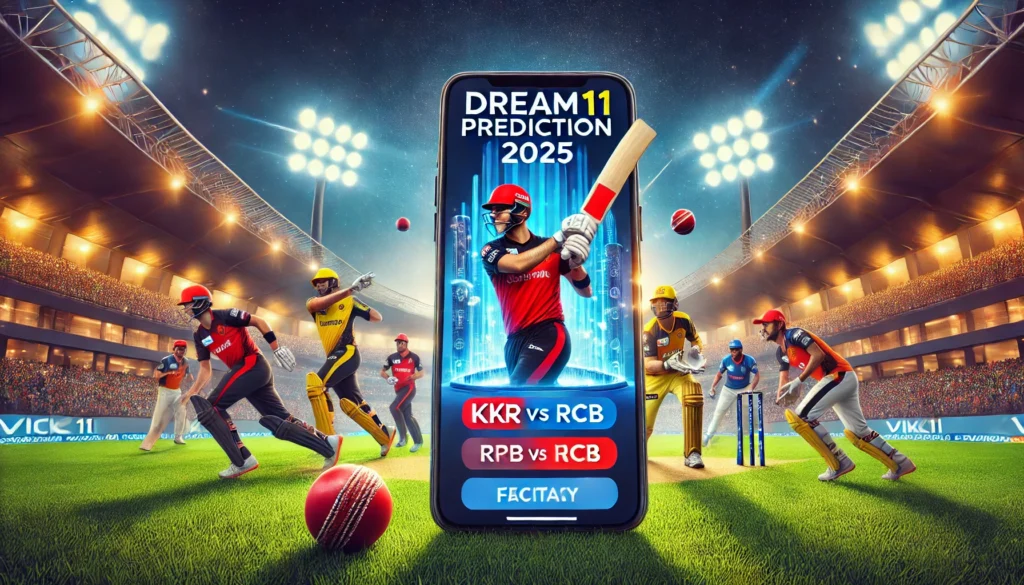 Dream11 Team Prediction Today KKR vs RCB (2025) आज के मैच की बेस्ट ड्रीम 11 टीम