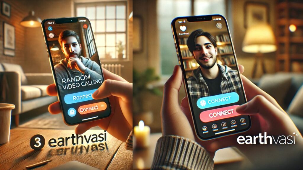 EarthVasi: अब अनजान लोगों से करें वीडियो कॉलिंग, बस एक क्लिक में!