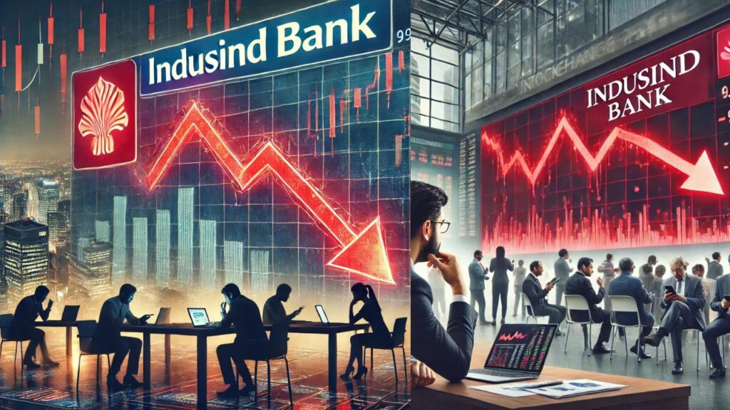 इंडसइंड बैंक के शेयर में भारी गिरावट: निवेशकों के लिए क्या संकेत?