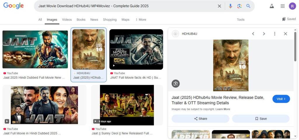 Jaat Movie Download HDHub4U MP4Moviez - Complete Guide 2025