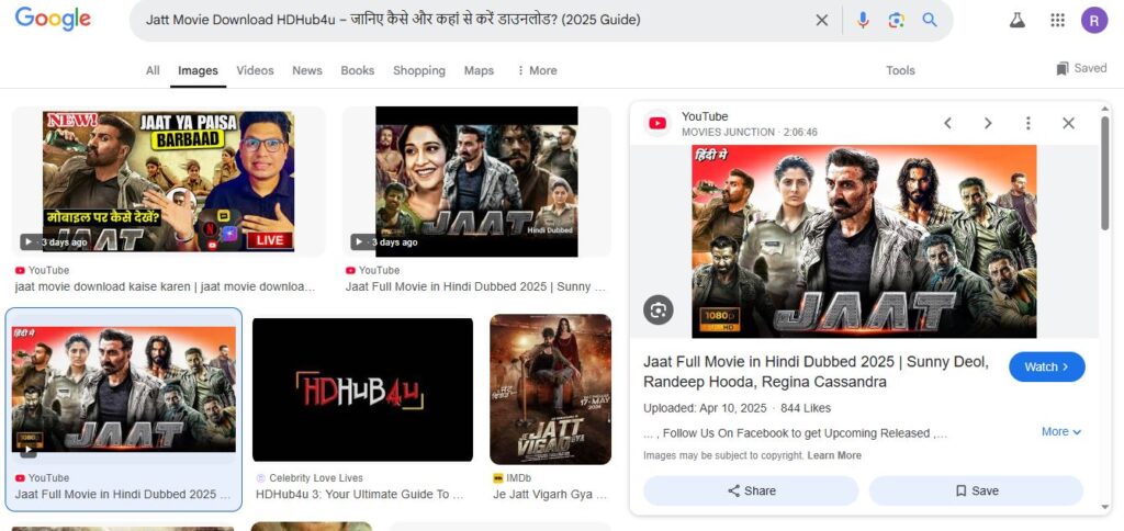 Jatt Movie Download HDHub4u – जानिए कैसे और कहां से करें डाउनलोड (2025 Guide)