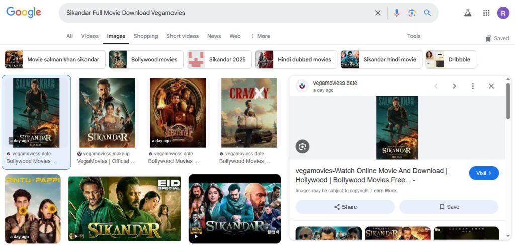 Sikandar Full Movie Download Vegamovies क्या सच में फ्री में देख सकते हैं ये सलमान खान की धमाकेदार मूवी