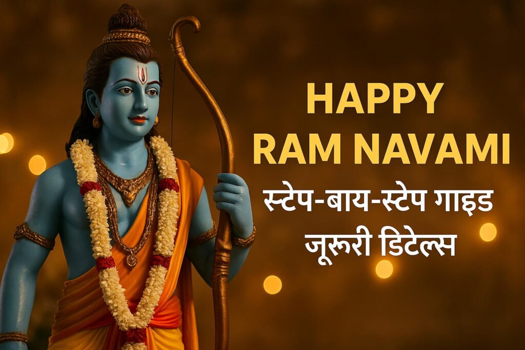 🌼 Happy Ram Navami 2025 तारीख, महत्व, स्टेटस, इमेज, और भजन सब कुछ यहां!